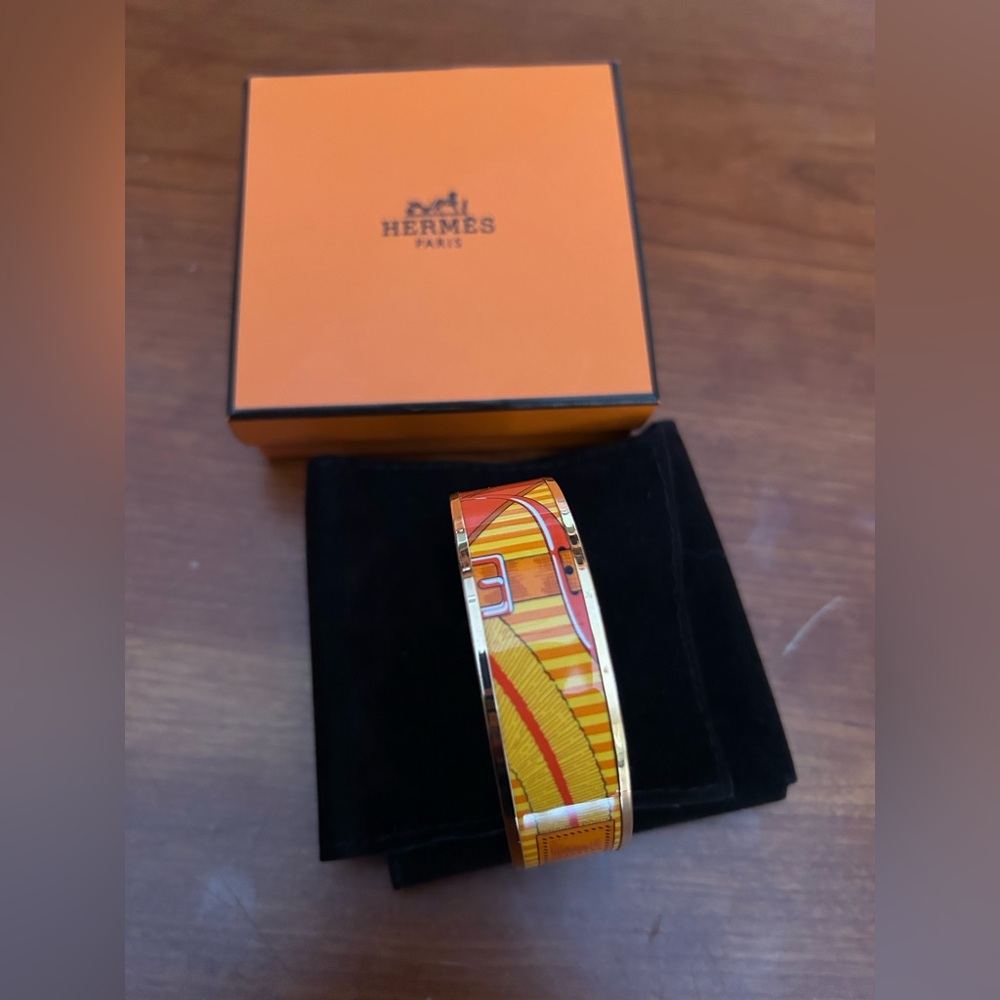 Hermes Enamel Bracelet